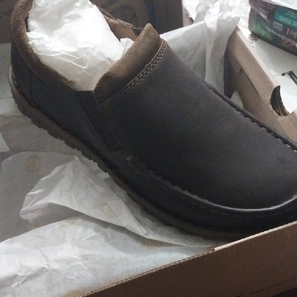 Men's Brown Slip-On Shoes